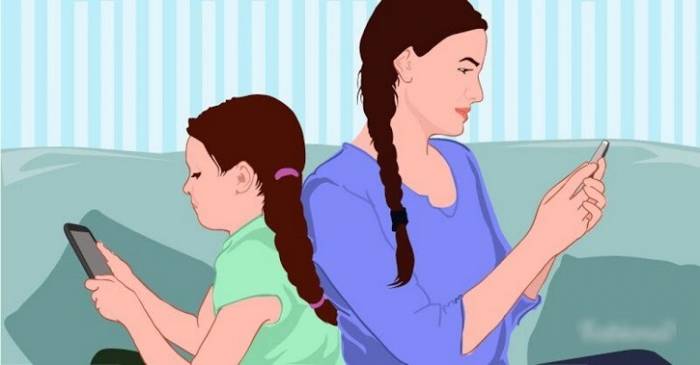 Bố mẹ nghiện điện thoại con chậm phát triển ngôn ngữ, nhận thức kém, kết quả học tập sa sút