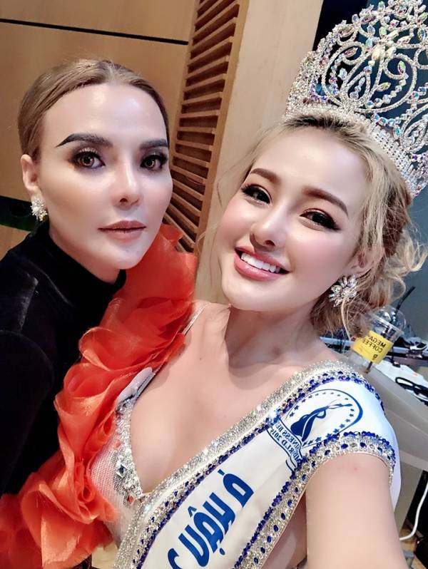 Ngân 98 đoạt giải Á hậu 2 Hoa hậu Doanh nhân sắc đẹp thế giới 2019