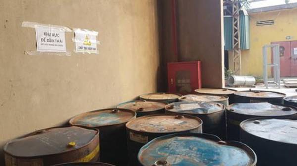 Nước sạch Sông Đà nhiễm dầu: Dầu thải của Công ty Gốm sứ Thanh Hà
