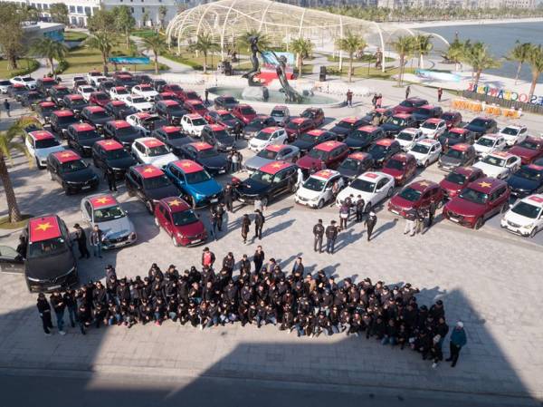 Gần 100 xe VinFast tham gia hành trình ‘Chinh phục địa đầu Tổ quốc Hà Giang’