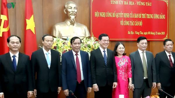 Ban Bí thư chuẩn y ông Nguyễn Văn Thọ làm Phó Bí thư Tỉnh ủy BRVT