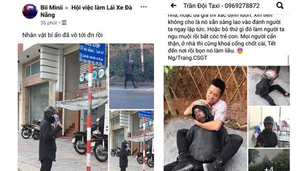 Thực hư thông tin “người mặt đen” xuất hiện ở điểm dừng xe buýt tại TP Đà Nẵng