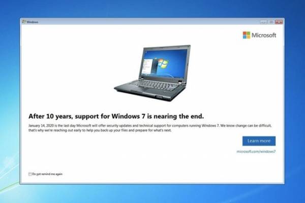 Apple hưởng lợi nhờ Windows 7 bị khai tử