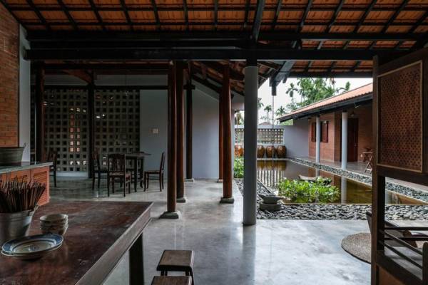 Cận cảnh kiến trúc truyền thống vùng nông thôn Nam Bộ của ngôi nhà ở Tây Ninh