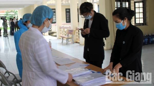 Bắc Giang có 636 người đang cách ly y tế