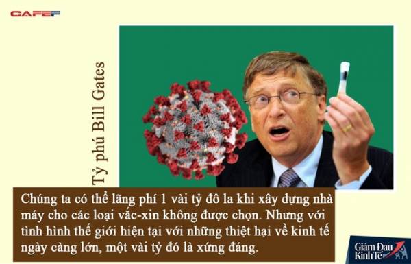Tỷ phú Bill Gates xây 7 nhà máy sản xuất vắc-xin COVID-19 cấp tốc: Thời gian lúc này rất giá trị!