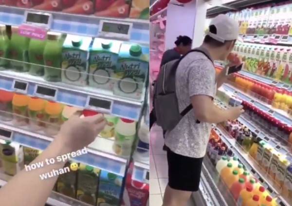 2 thanh niên Singapore bị bắt vì uống thử nước trái cây trong siêu thị