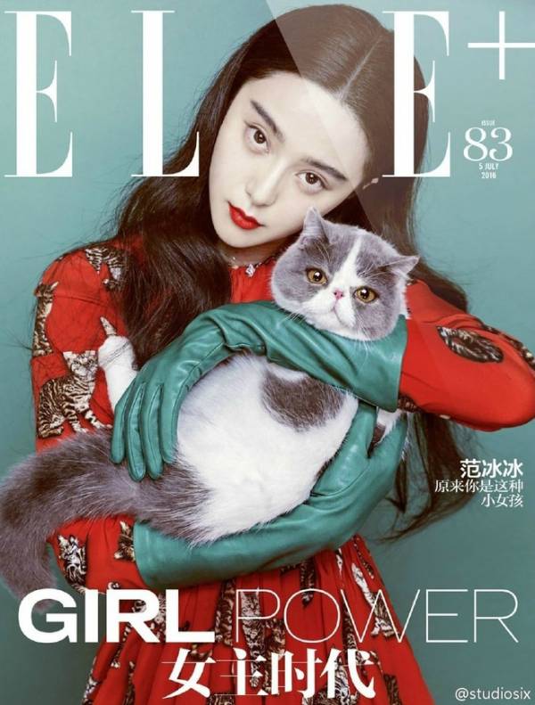 Loạt thú cưng may mắn được Jennie, Phạm Băng Băng ôm trên tạp chí