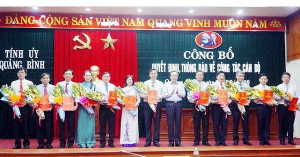 Ông Mai Văn Minh được bổ nhiệm làm Giám đốc Sở NN-PTNT Quảng Bình