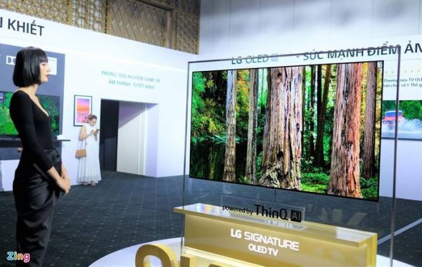 TV OLED 8K giá gần 700 triệu đồng của LG về Việt Nam