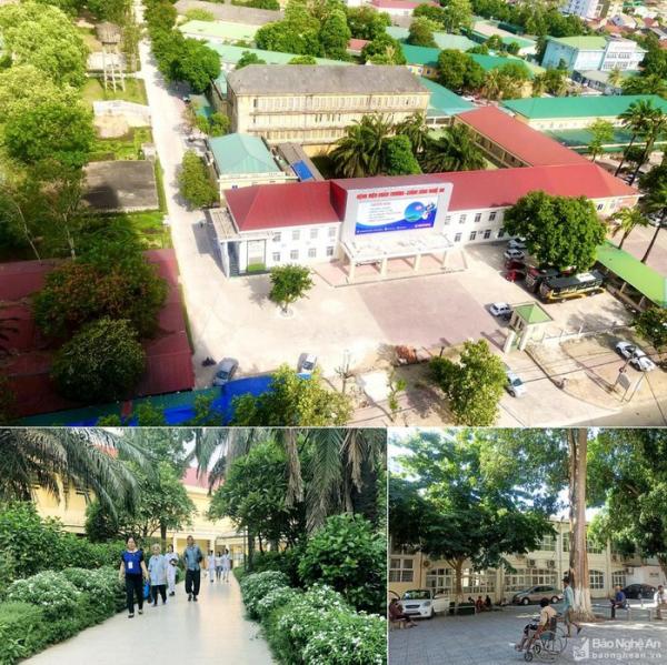 Bệnh viện Chấn thương Chỉnh hình Nghệ An được vinh danh ‘bệnh viện Xanh năm 2020’