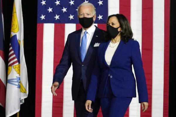 Lần đầu vận động cùng nhau, ông Biden và bà Harris cam kết ‘tái thiết’