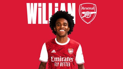 Arsenal chiêu mộ miễn phí Willian từ Chelsea