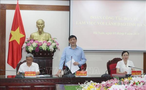 Bộ Y tế làm việc tại Hà Nam về dự án bệnh viện Bạch Mai và bệnh viện Hữu nghị Việt Đức cơ sở 2