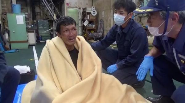 Tìm thấy người thứ hai sống sót từ tàu chìm ngoài khơi Nhật Bản