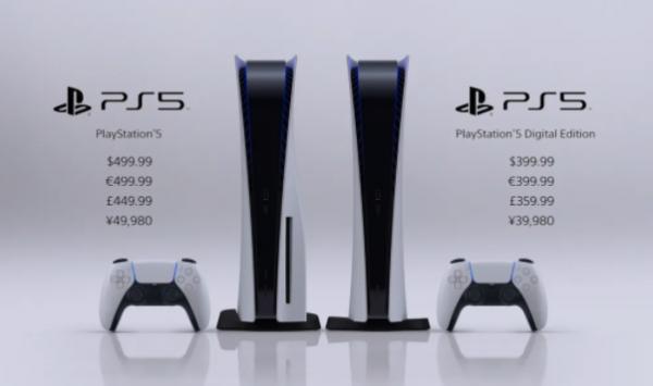Sony PlayStation 5 có giá 399 USD