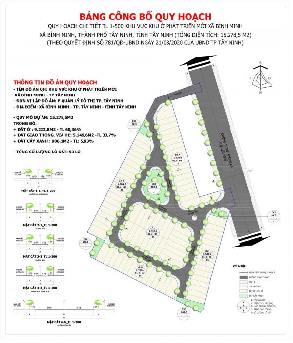 Công bố Đồ án quy hoạch tỷ lệ 1/500 khu vực khu ở phát triển mới xã Bình Minh