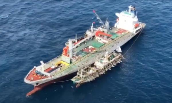‘Hạm đội’ tàu cá Trung Quốc đánh bắt hàng ngàn tấn mực, cá sát quần đảo Galapagos