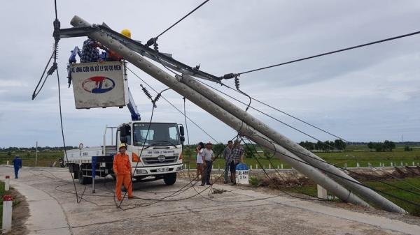 Huy động 12 công ty, doanh nghiệp đến sửa chữa lưới điện tại Thừa Thiên - Huế