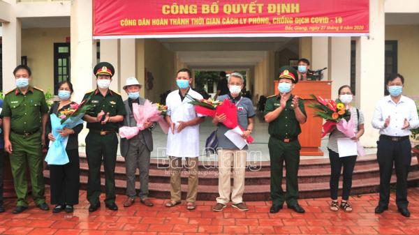 Bắc Giang: 150 người trở về từ Australia hoàn thành cách ly y tế phòng, chống dịch Covid-19