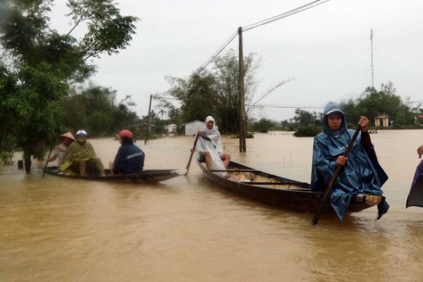 Nghệ An đến Thừa Thiên - Huế dự báo tiếp tục có mưa từ đêm 24/10