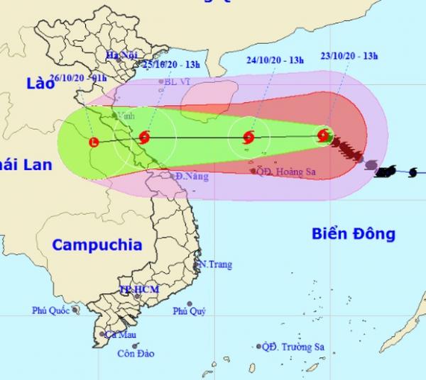 Tin bão mới nhất: Bão số 8 mạnh cấp 13 giật cấp 15 còn cách Hoàng Sa 280 km, sẽ giảm cấp khi vào biển Hà Tĩnh - Quảng Trị