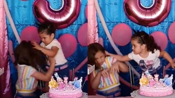 Choảng nhau vì tranh thổi nến sinh nhật, 2 chị em được mời lên TV thổi 500 cây hàn gắn tình cảm nhưng vẫn thất bại