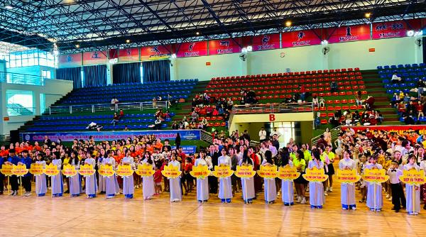 Trên 700 VĐV tham dự Giải Vô địch đồng diễn các vũ điệu thể thao tỉnh mở rộng 2020