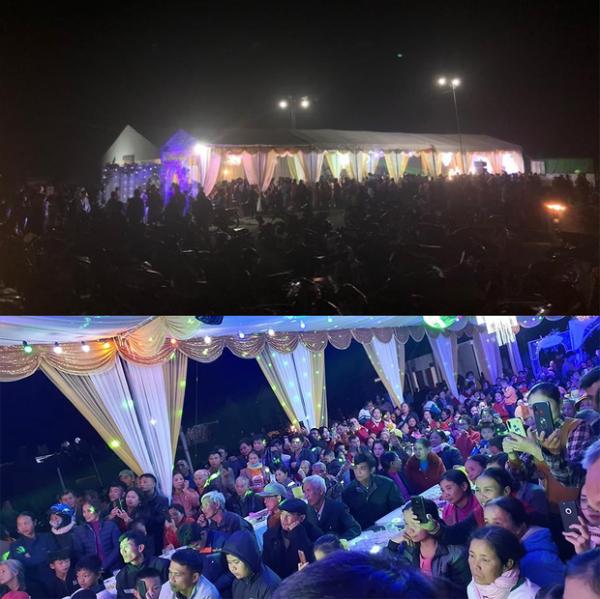 Choáng ngợp hình ảnh gần 1000 người đến “uống nước” chia vui với gia đình Công Phượng trước ngày đón dâu