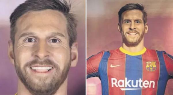 Tượng sáp của Messi có diện mạo gây tranh cãi