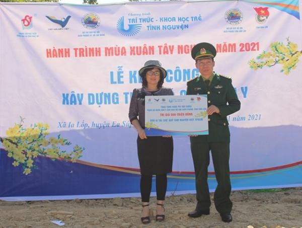 Đắk Lắk khởi công xây dựng Trạm xá Quân dân y trên địa bàn biên giới