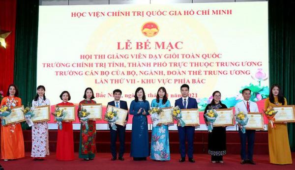 Trường Đào tạo cán bộ Nguyễn Văn Cừ (Quảng Ninh) có 2 giảng viên dạy giỏi xuất sắc