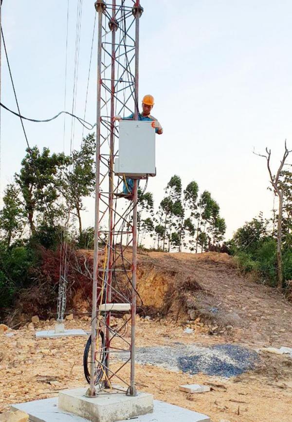 Viettel triển khai 14 trạm phủ sóng di động tại các điểm lõm ở Bình Liêu