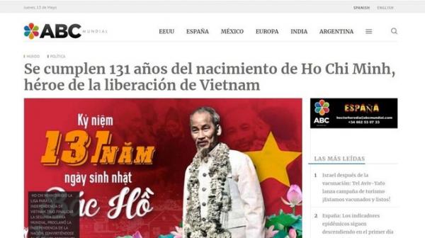 Báo Argentina viết về Chủ tịch Hồ Chí Minh