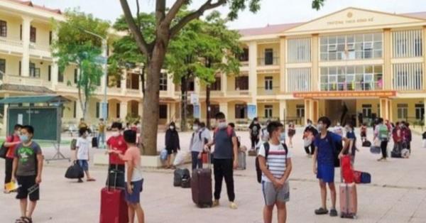 Bắc Giang: Hơn 20.000 cán bộ, giáo viên và học sinh đang cách ly