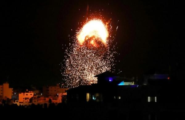 Hamas nã tên lửa vào 6 căn cứ của Không quân Israel