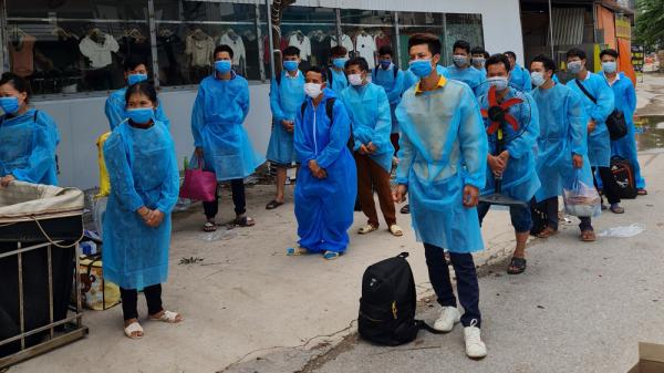 Thanh Hóa: Linh hoạt các biện pháp giám sát sức khỏe công nhân trở về từ Bắc Giang