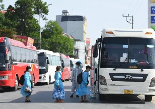 Hà Nội sắp đón 286 công dân từ Bắc Giang trở về