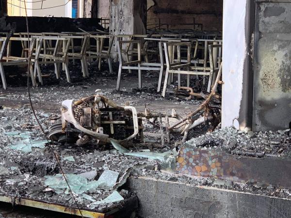 Nguyên nhân ban đầu vụ cháy phòng trà ca nhạc thảm khốc làm 6 người t‌ử von‌g ở Vinh