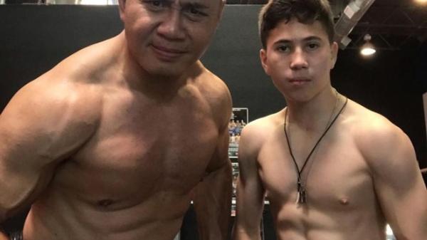 Con trai Cung Lê 15 tuổi đấm “nhanh như máy”, thi đấu cho MMA Việt Nam