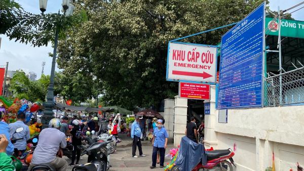 TP.HCM: Bà bán hàng rong trước cổng bệnh viện Nhi đồng 1 nhiễm Covid-19
