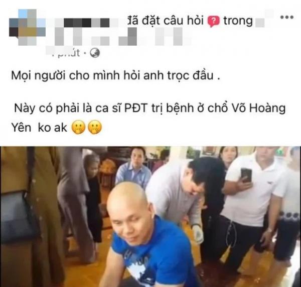 Rộ ảnh nghi vấn Phan Đinh Tùng được “thần y” Võ Hoàng Yên chữa thoát vị đĩa đệm, còn khen rối rít trên Facebook?