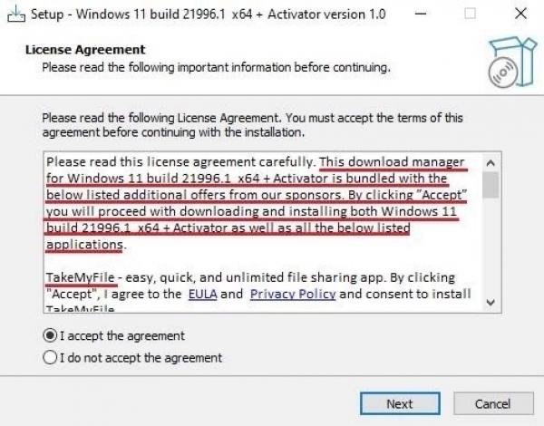 Lợi dụng Windows 11 để phát tán mã độc