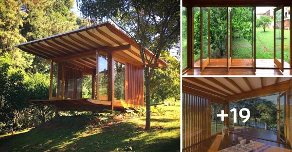 Meditation Pavilion, Experience the Surrounding Nature (With Plans)