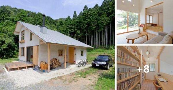 Double Space Minimal House in the Middle of Nature