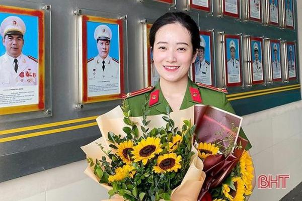 Nữ sinh Hà Tĩnh thủ khoa “đầu ra” Học viện Cảnh sát nhân dân