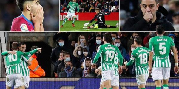 Xavi tức giận với cái thua vô duyên của Barca trên thánh địa Camp Nou
