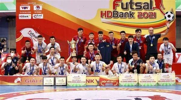 Thái Sơn Nam giành ngôi Vô địch quốc gia Futsal HDBank