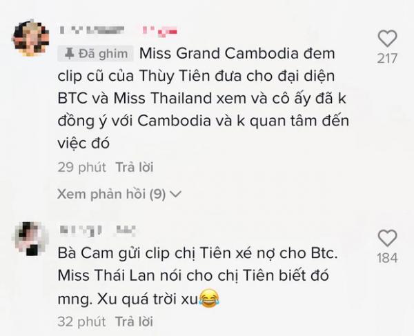 Rầm rộ tin Thuỳ Tiên bị mỹ nhân Campuchia chơi xấu trước giờ G Chung kết Miss Grand 2021?