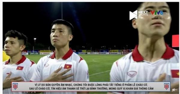 Vì sao không thể nghe Quốc ca Việt Nam tại AFF Cup qua YouTube?